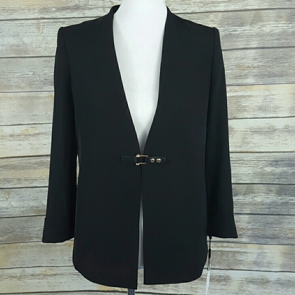 Calvin Klein Jackets & Blazers - Calvin Klein Cuff Sleeves Buckle  Blazer Jacket
